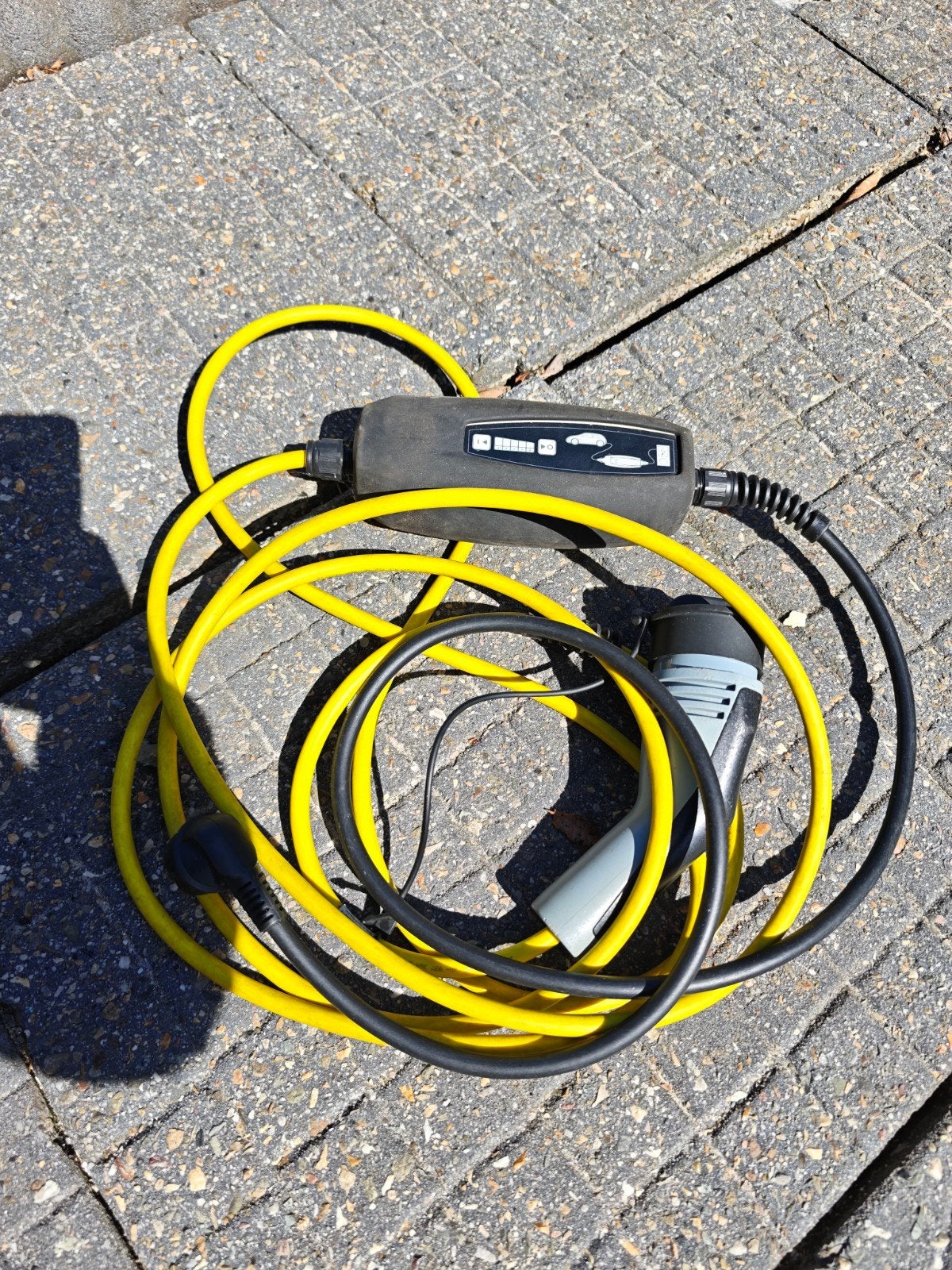 Mobiele EV Laadkabel 10A 230V AC IP55 - DEFECT, Ophalen, Gebruikt, Laadkabel