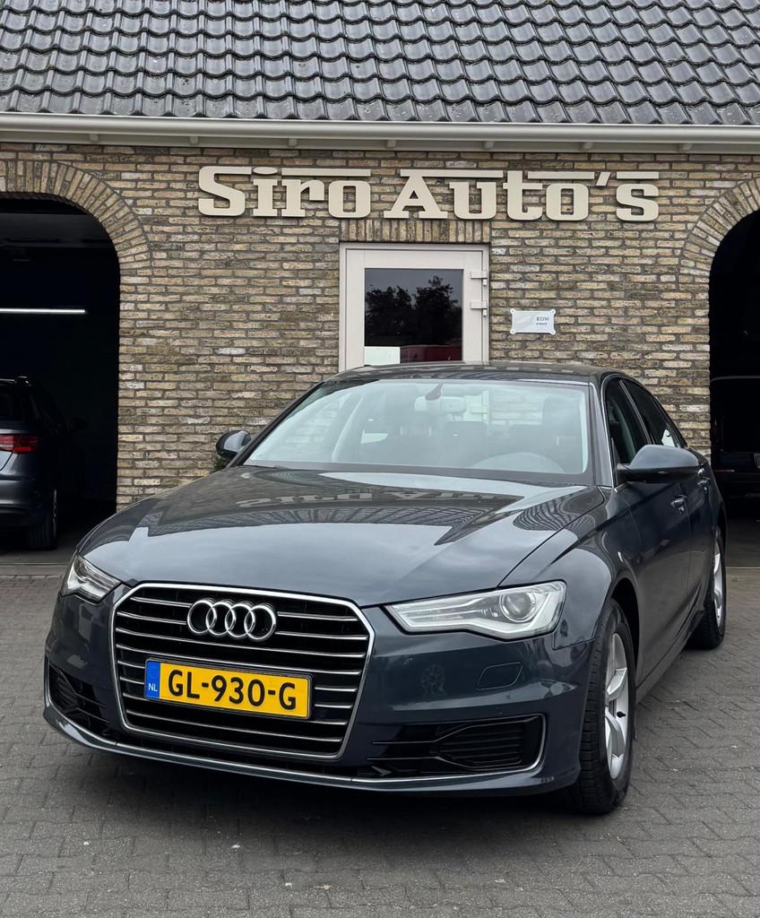 Audi A6 Limousine 1.8 TFSI ultra Business Edition Bj 2015 Au, Auto's, Navigatiesysteem, Gebruikt, Euro 6, Blauw