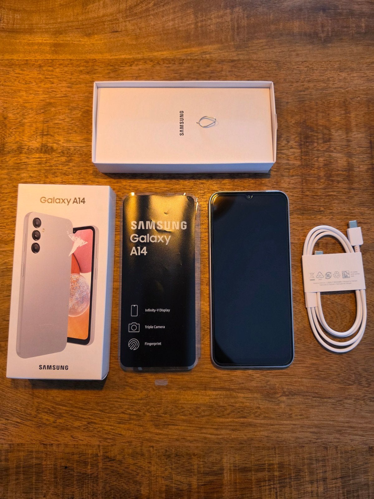 zgan Samsung Galaxy a14 dual sim 5g 128gb zilver

deze telef, Touchscreen, Ophalen of Verzenden, Zo goed als nieuw, Zonder simlock