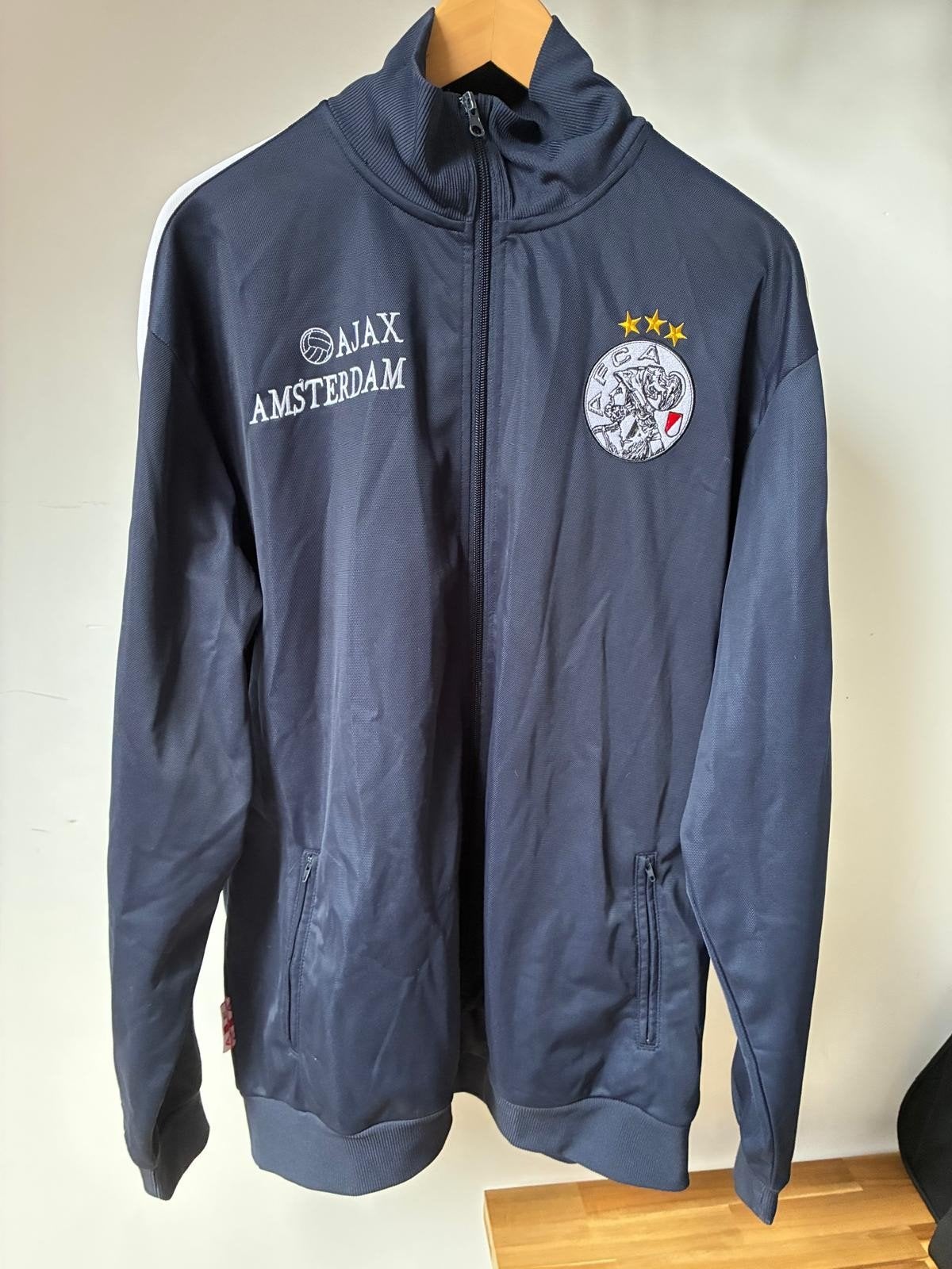 Ajax Amsterdam Trainingsjack AFCA  - Maat XXL, Blauw, Overige maten, Ophalen of Verzenden, Zo goed als nieuw