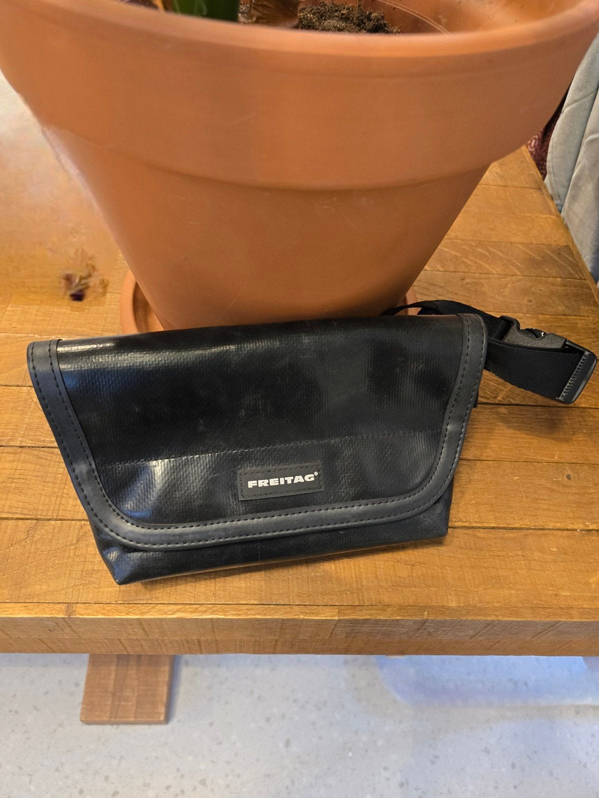 Freitag Jamie F40 heuptas zwart, Ophalen of Verzenden, Nieuw, Zwart