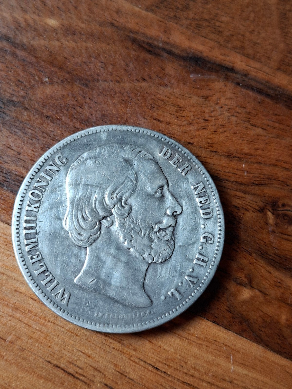rijksdaalder 1853 2½ gulden willem 3, Koning Willem III, Zilver, Ophalen of Verzenden, Losse munt