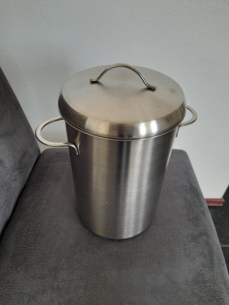 Pasta - Aspergepan van BK, Gebruikt, Ophalen of Verzenden, Rvs, Kookpan