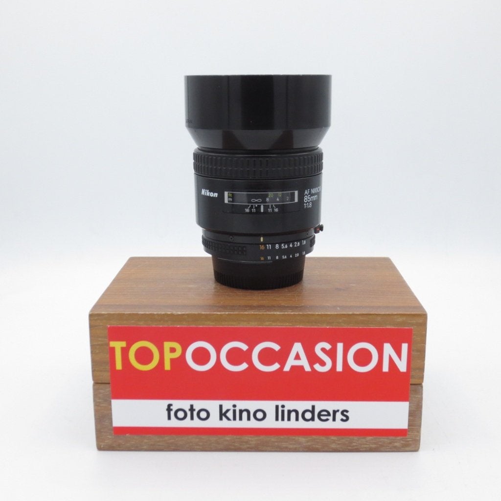 OCCASION: Nikon Nikkor 85mm F1.8, Gebruikt, 85 mm, Nikon, Nikon F-mount