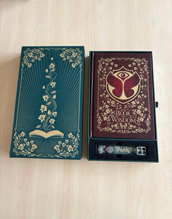 Tomorrowland 2019 Treasure Case + bracelet en insigniakaart, Ophalen of Verzenden