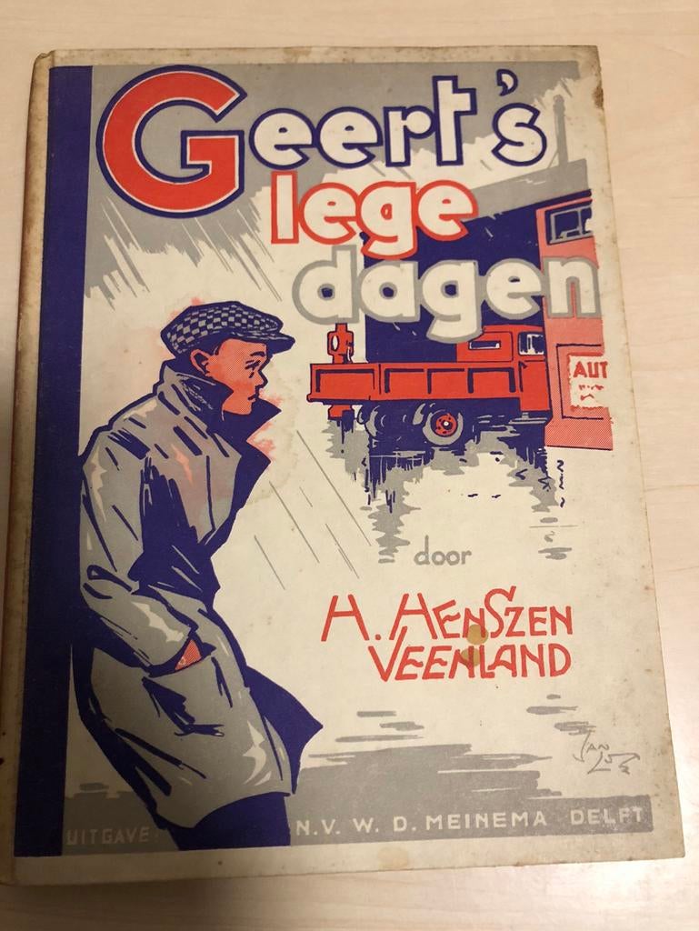 Geert’s lege dagen ( nostalgisch kinderboek), Antiek en Kunst, Antiek | Boeken en Bijbels, Ophalen of Verzenden
