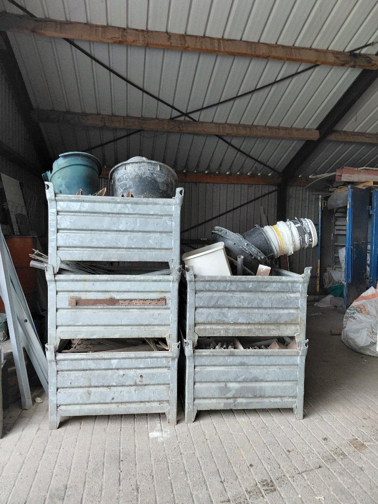 Stalen stapelbak/stapelkist/stapelbakken 100x80x50 gebruikt, Ophalen, Gebruikt, 100 cm of meer, 60 cm of meer