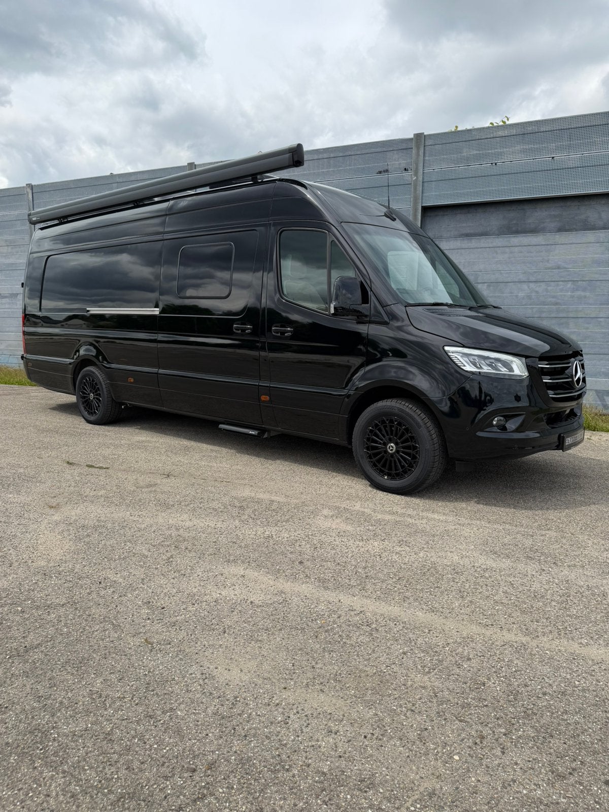 Mercedes sprinter L4 H2 319 motorsport camper, Automaat, Achterwielaandrijving, Euro 6, Zwart