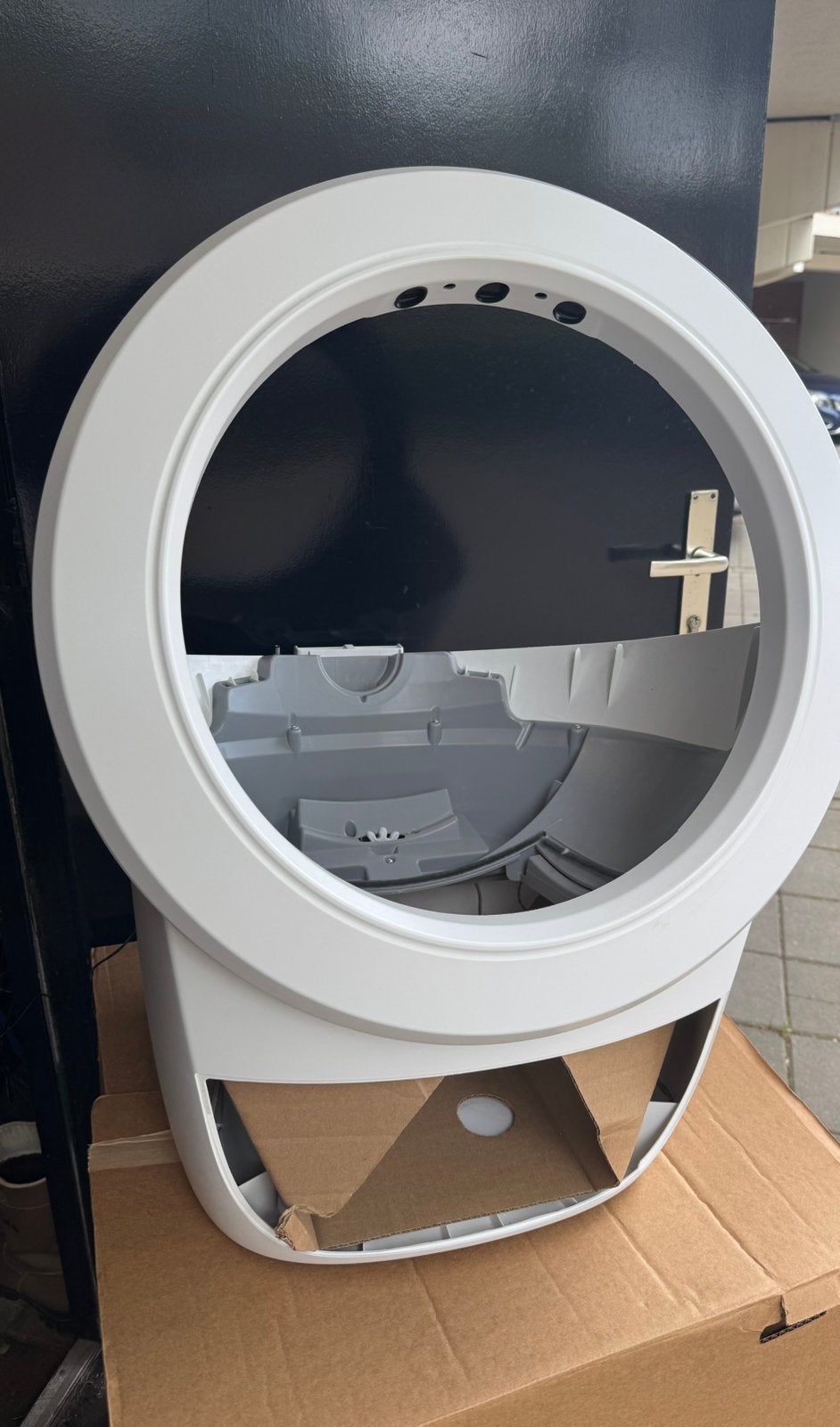 Whisker Litter-Robot 4 Base (Wit), Dieren en Toebehoren, Kattenbakken, Zo goed als nieuw, Ophalen of Verzenden