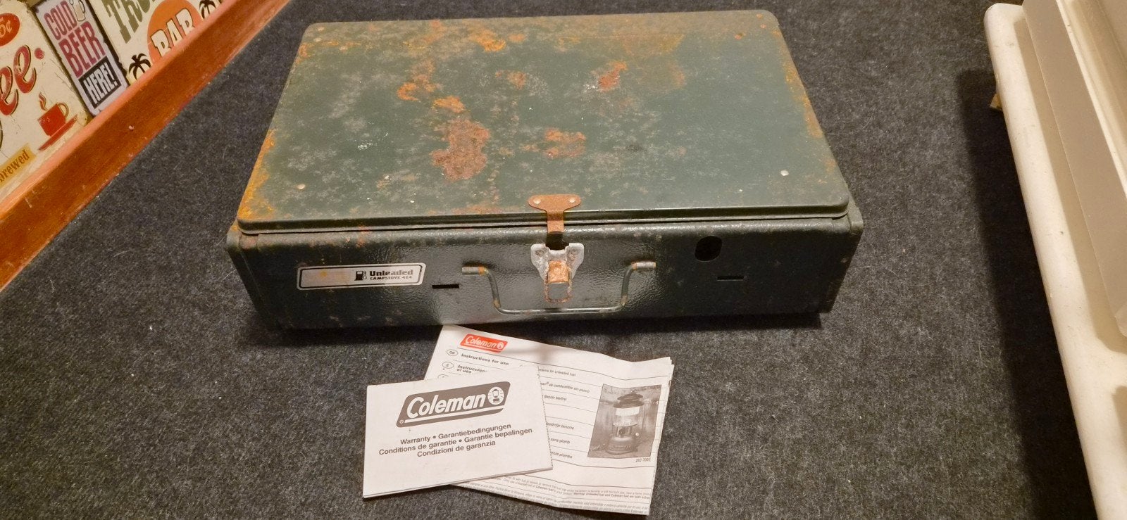complete Coleman set, Ophalen, Gebruikt