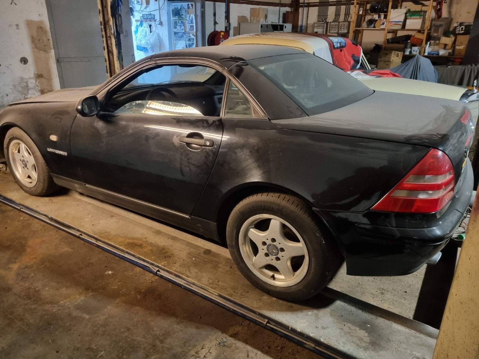 Mercedes-Benz SLK 230 1997 Zwart, Automaat, Zwart, Cabriolet, Zwart