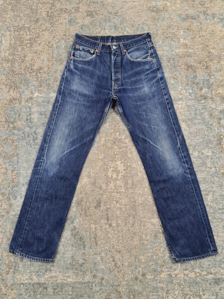 Levi’s 501 highwaist straight fit W30 L32 Tulsi3032, Blauw, Ophalen of Verzenden, Zo goed als nieuw, W30 - W32 (confectie 38/40)