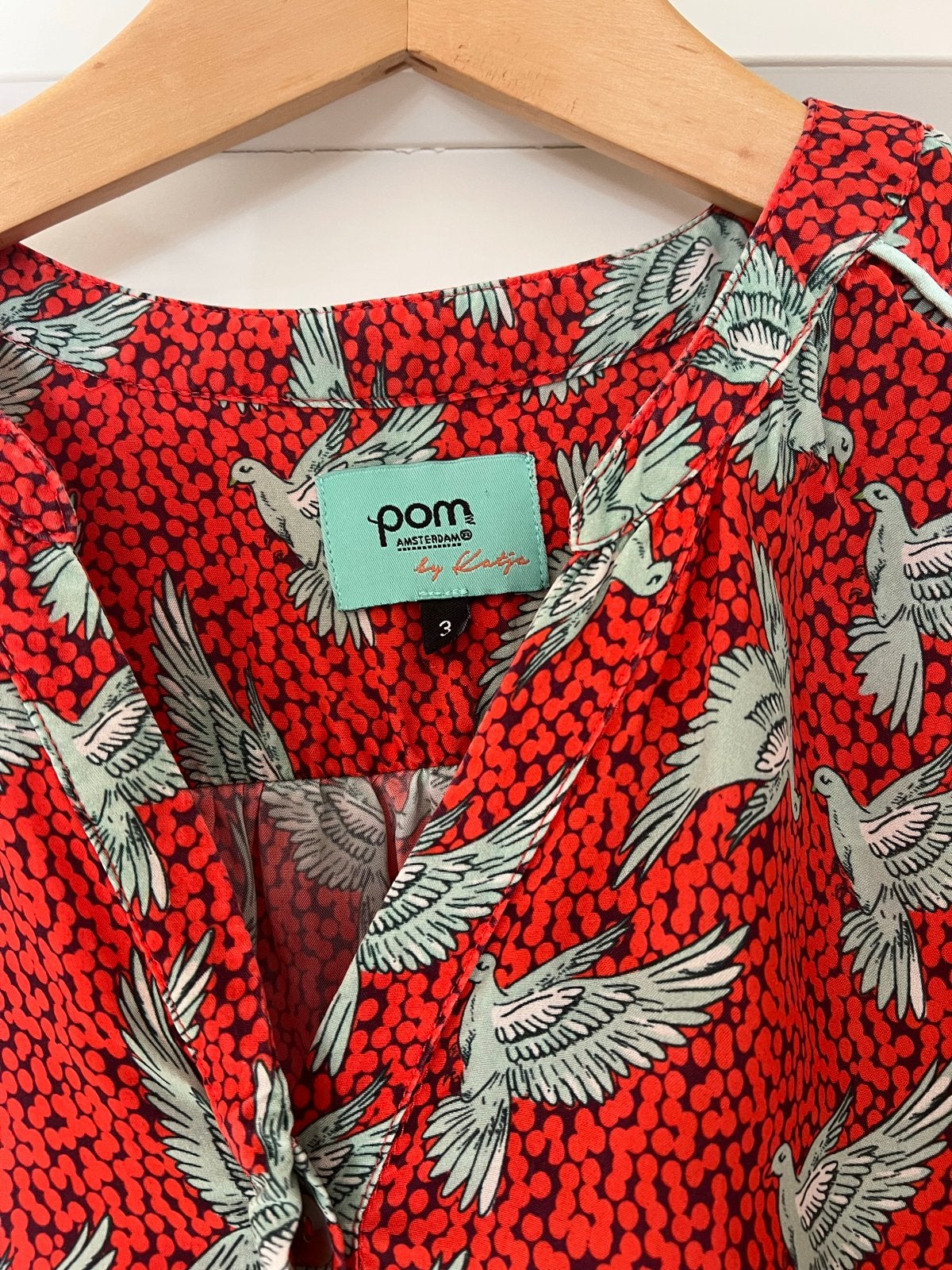 Pom Amsterdam Blouse - - Maat M, Kleding | Dames, Blouses en Tunieken, Ophalen of Verzenden, Zo goed als nieuw, Maat 38/40 (M)