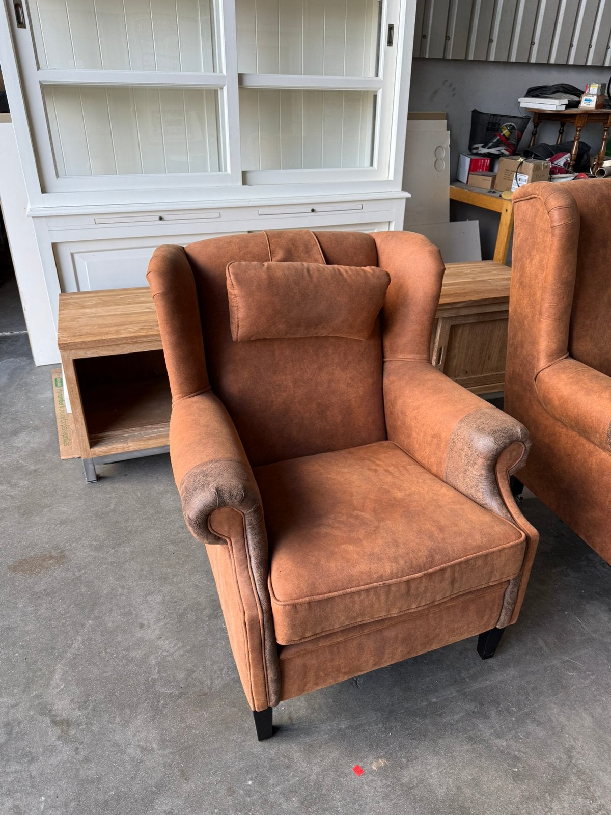 Oorfauteuil john bardale, Ophalen, Zo goed als nieuw, 75 tot 100 cm, Minder dan 50 cm
