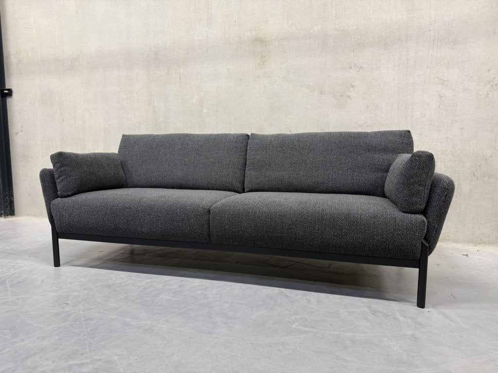 Nieuw Leolux Enna Bank Safire stof Design 225, Leolux, Info@leolux.nl, 75 tot 100 cm, Ophalen of Verzenden