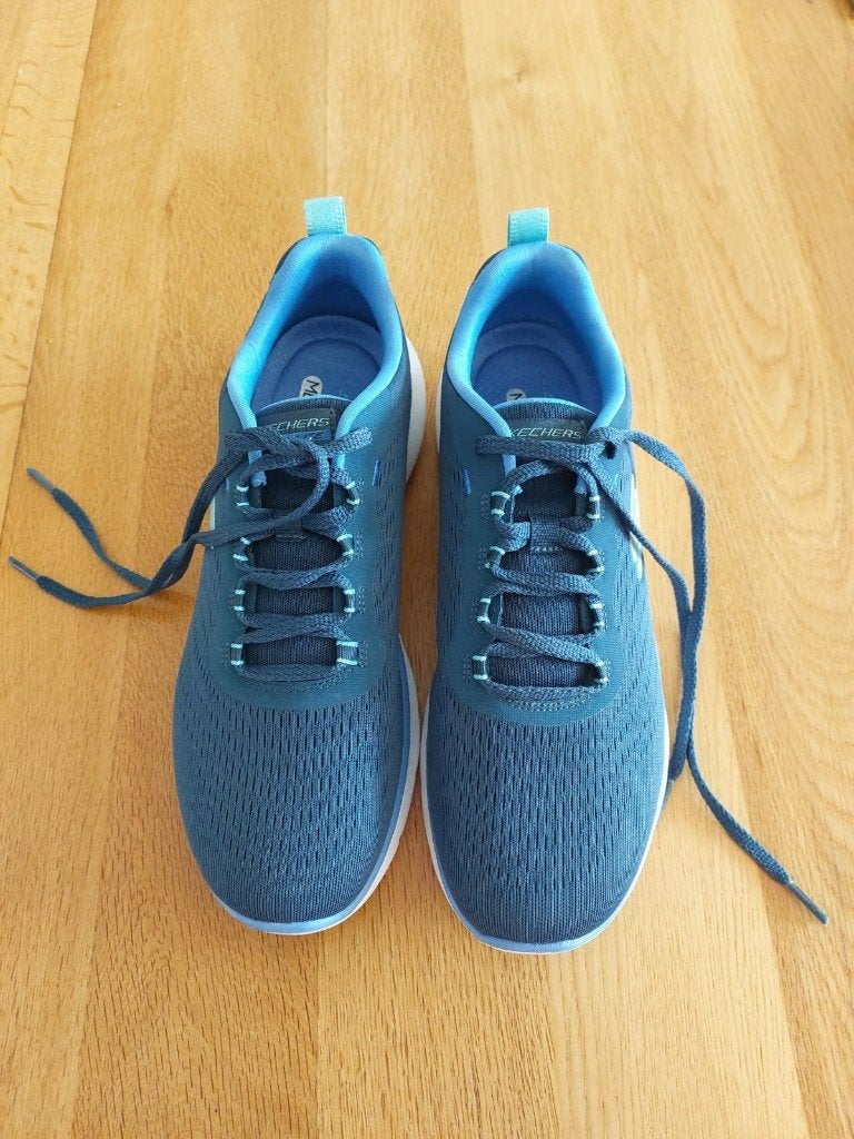 Sneakers dames, Ophalen, Skechers, Blauw, Sneakers of Gympen