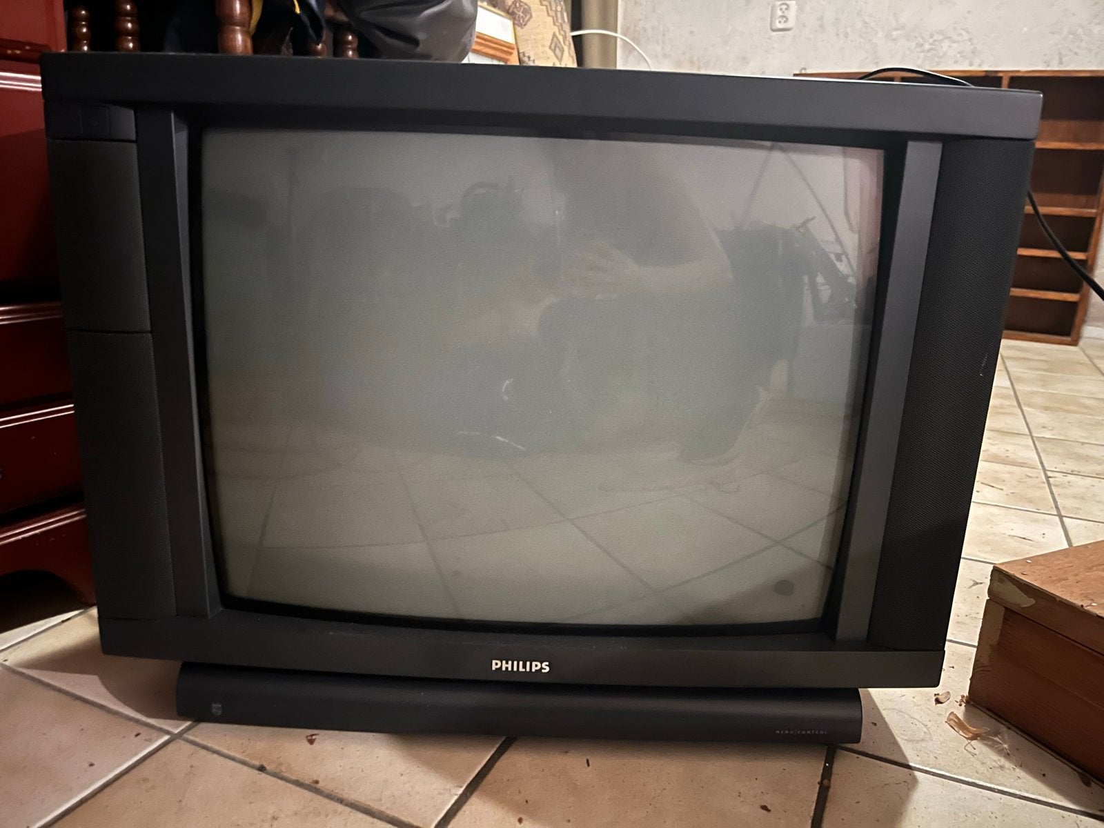 Philips 25PT450A/00 CRT TV - Vintage Televisie, Ophalen, Philips, Gebruikt, 50 Hz