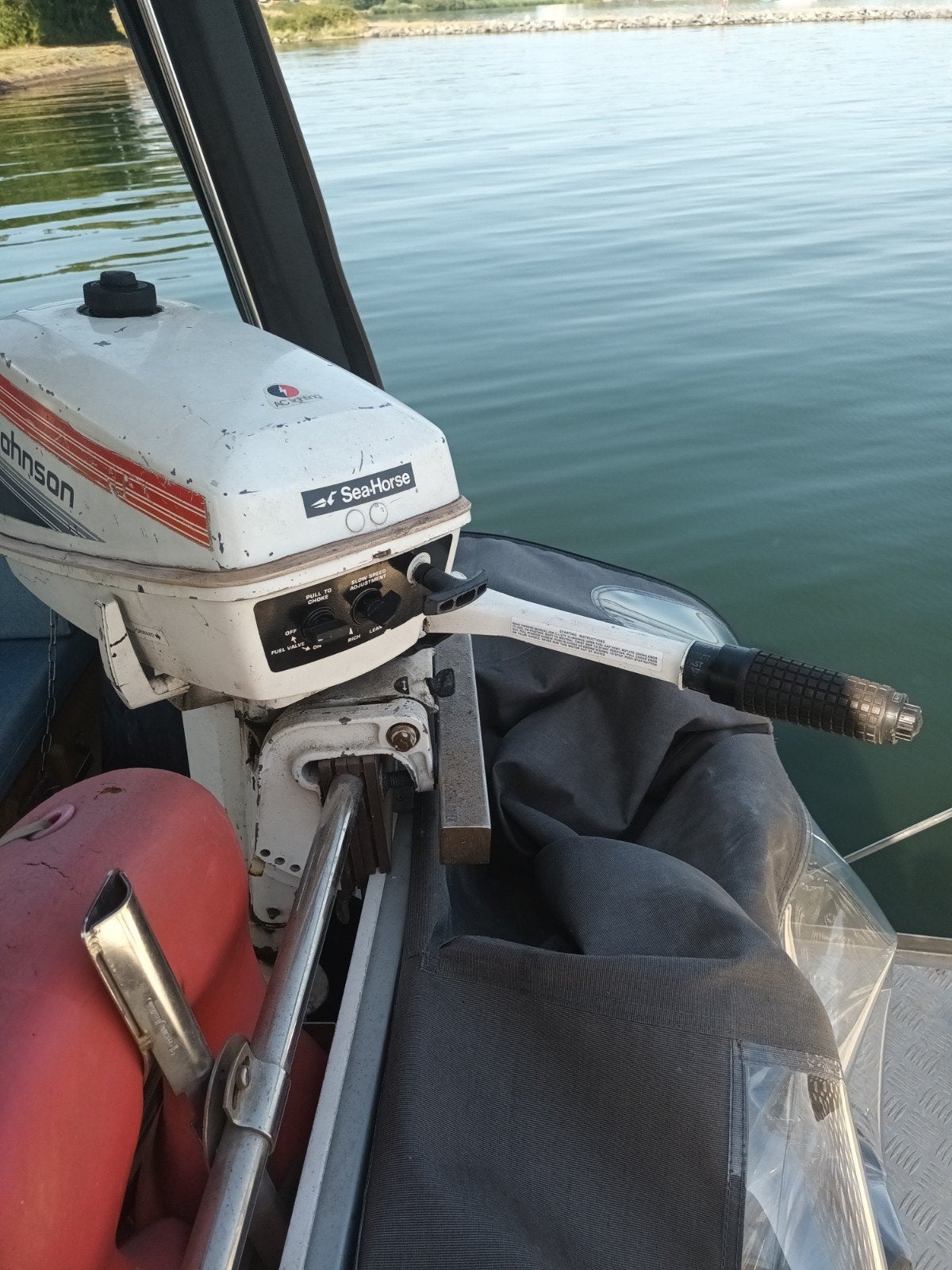 johnson buitenboordmotor 4.5 pk 2 cylinder 2 takt langstaart, Watersport en Boten, Ophalen of Verzenden, Gebruikt, Motor en Techniek