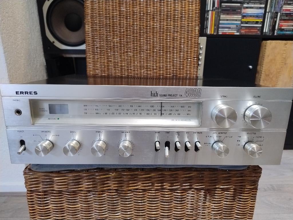 Erres Hifi Sound Project TA 4000 receiver, Overige merken, Gebruikt, Ophalen of Verzenden, Minder dan 60 watt