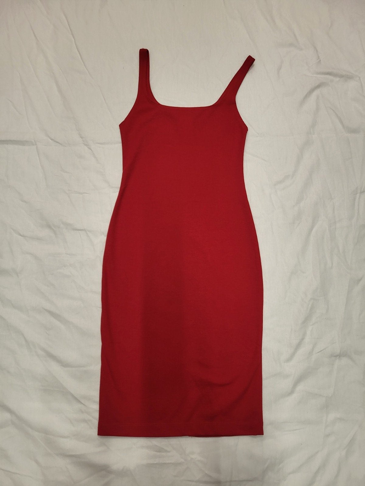 Zara Rode Bodycon Jurk Maat M, Maat 38/40 (M), Zara, Ophalen of Verzenden, Zo goed als nieuw