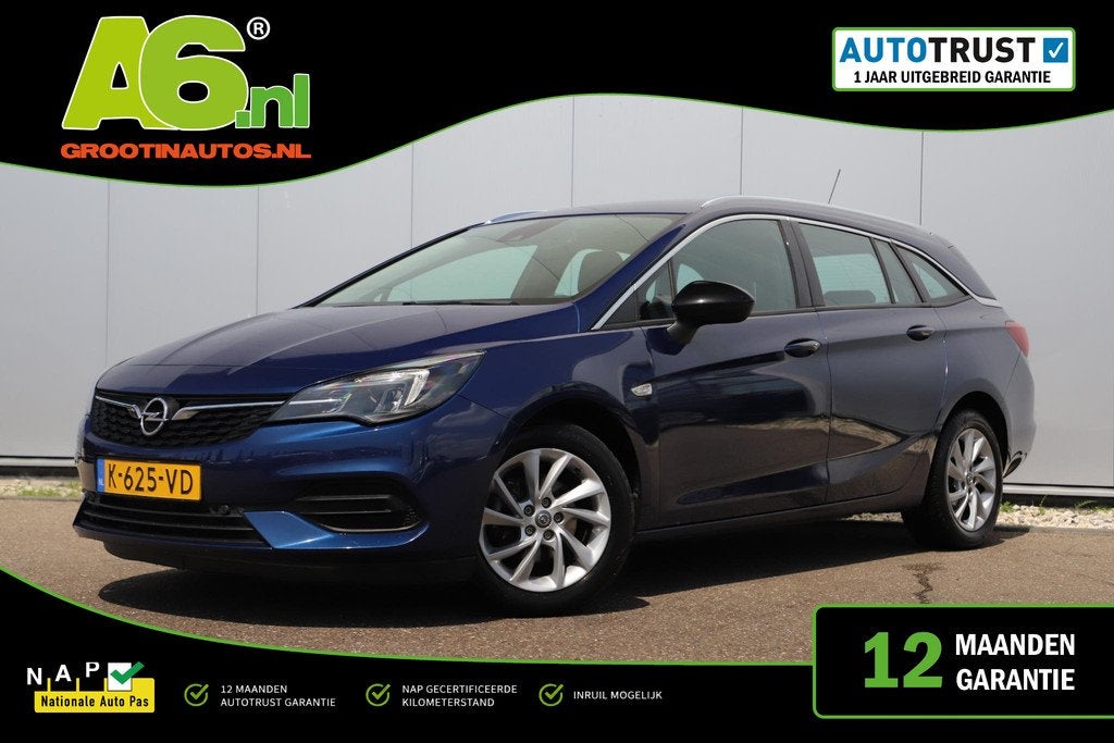 Opel Astra Sports Tourer 1.2 Business Elegance 146PK Sportst, Auto's, 145 pk, Stof, 1199 cc, Met garantie (alle)