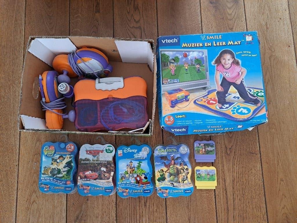 V-Tech computer spel, Ophalen, Gebruikt, 4 tot 6 jaar