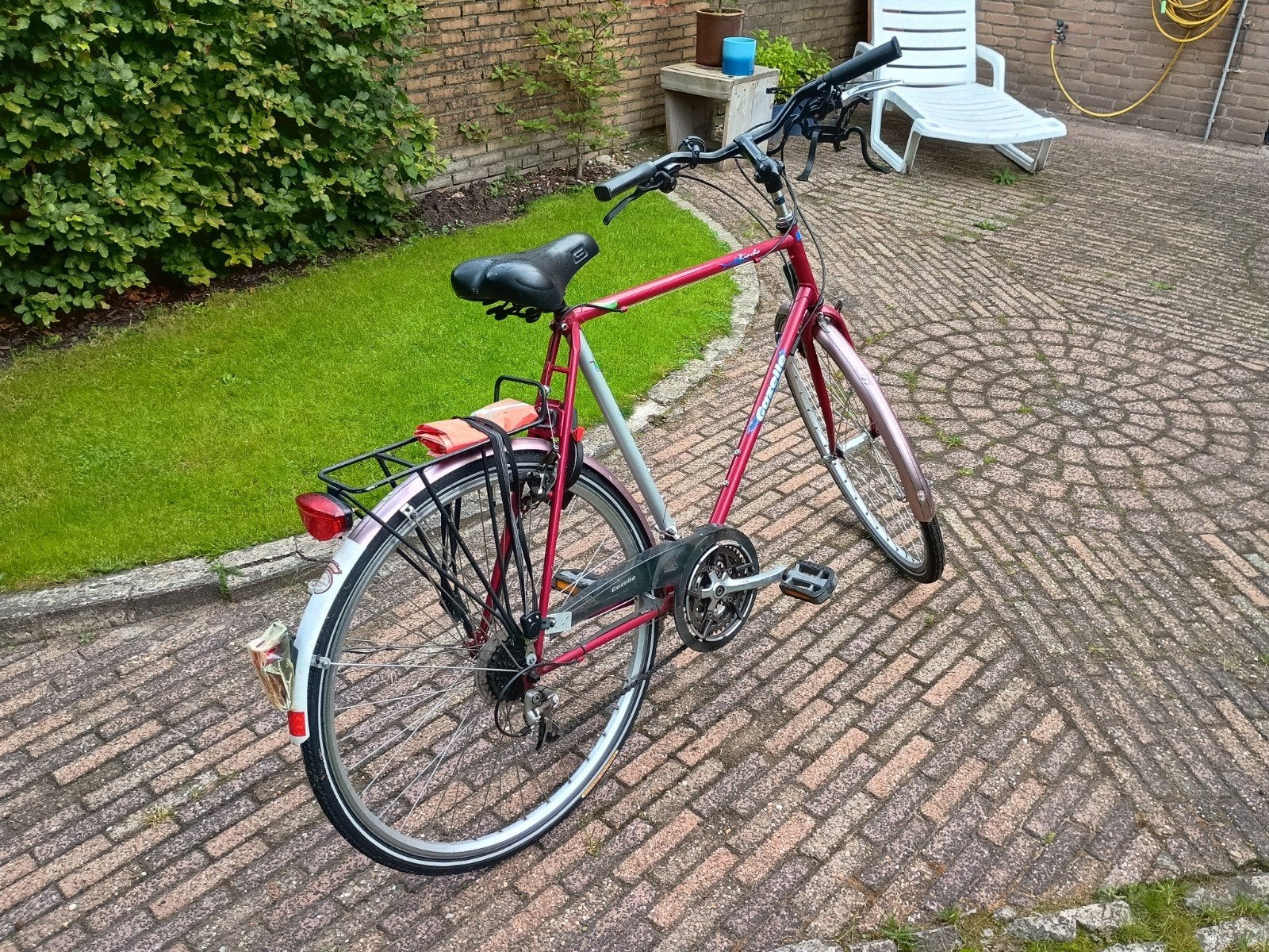 Herenfiets Gazelle Riacho 21 versnellingen, Ophalen, 28 inch, Gebruikt, Velgrem