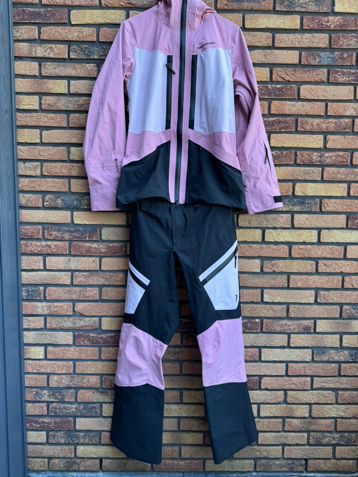 Peak Performance ski pak jas en broek, Ophalen of Verzenden, Gedragen, Maat 38/40 (M), Wit