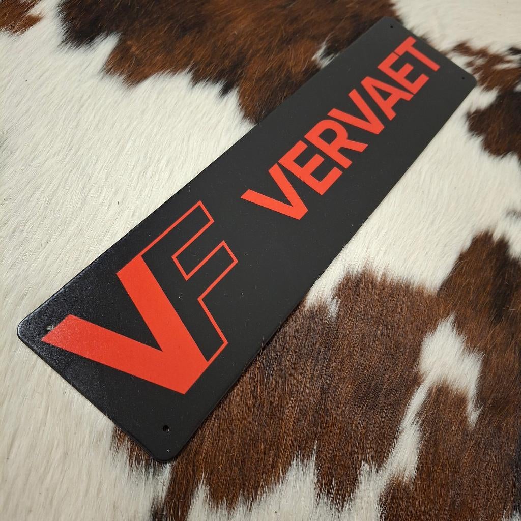 Verveat - Metalen wandbord, Metaal, 40 cm, Meerkleurig, Nieuw