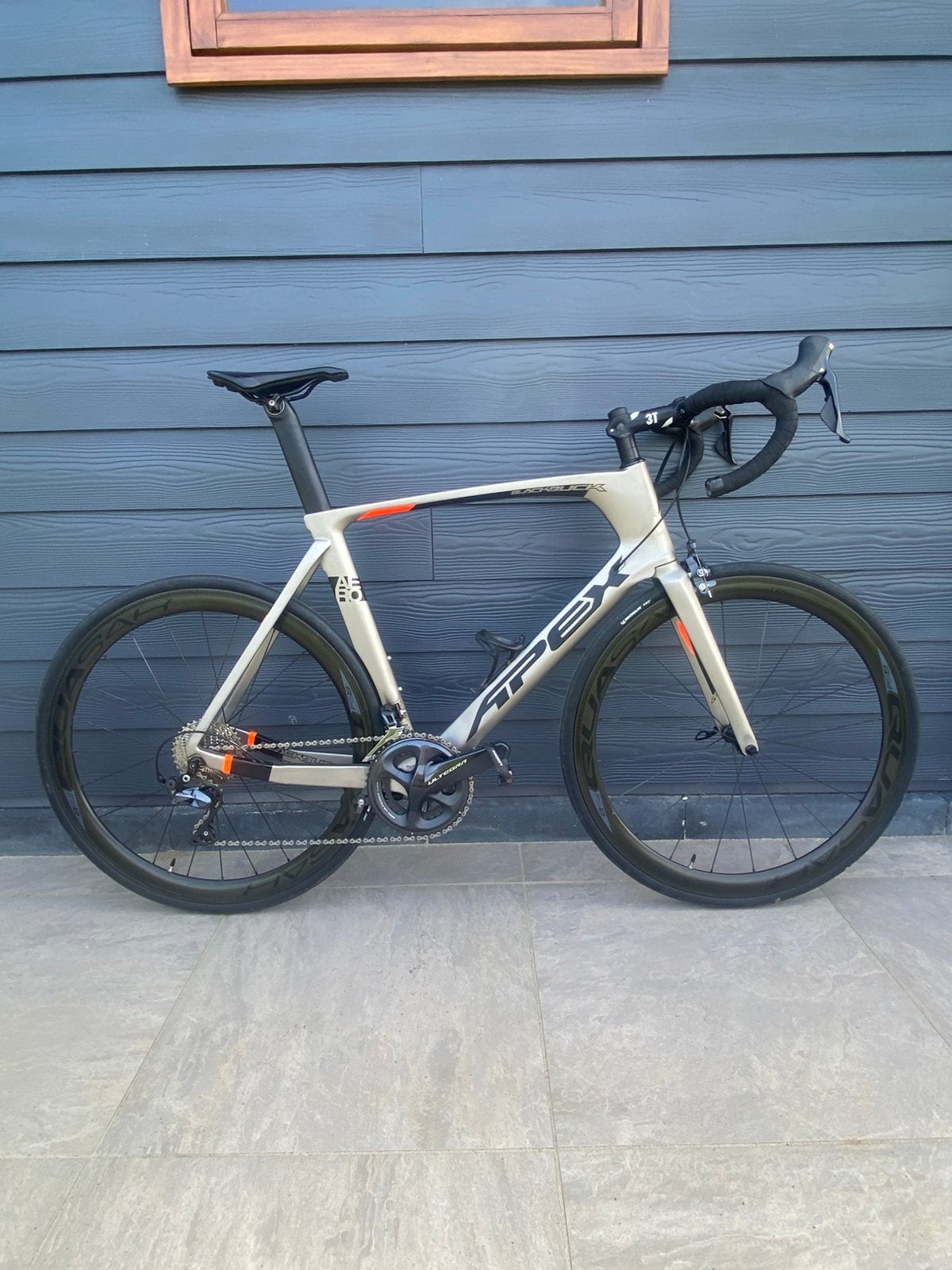 Apex “black buck” aero carbon racefiets, Fietsen en Brommers, Fietsen | Racefietsen, 28 inch, Gebruikt, Carbon, 57 tot 61 cm