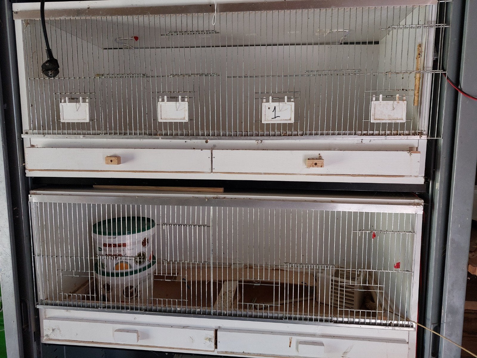 2x broedkooien 50x50 100cm 1x 50x50x60 met verwarming, Ophalen, Broedkooi of Kweekkooi