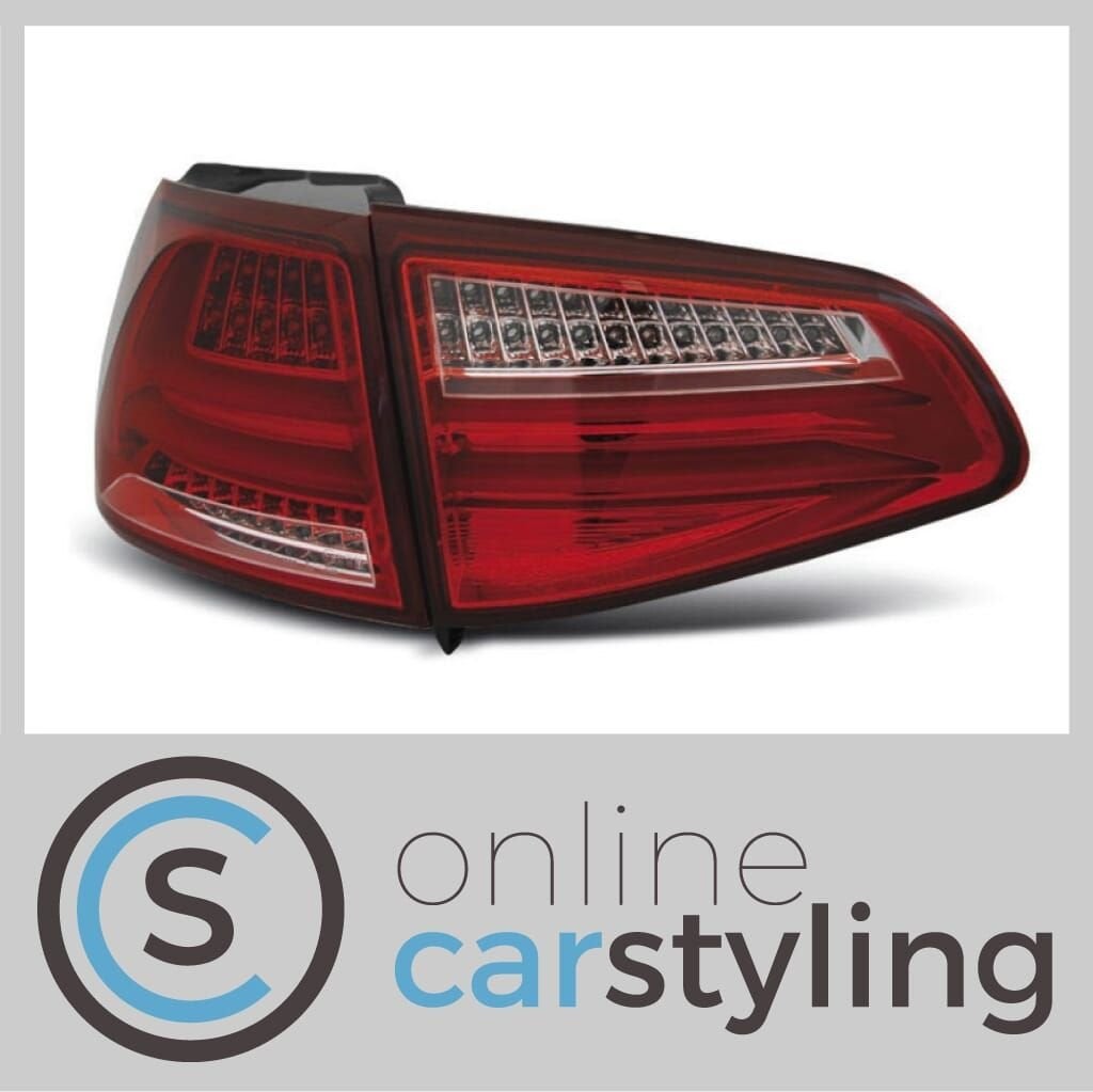 LED Achterlichten VW Golf VII Lightbar design, -, Volkswagen, -, Nieuw
