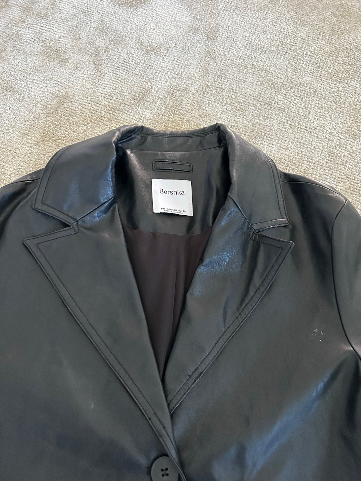 Stijlvolle lange zwarte jas, Ophalen of Verzenden, Zo goed als nieuw, Maat 34 (XS) of kleiner, Zwart