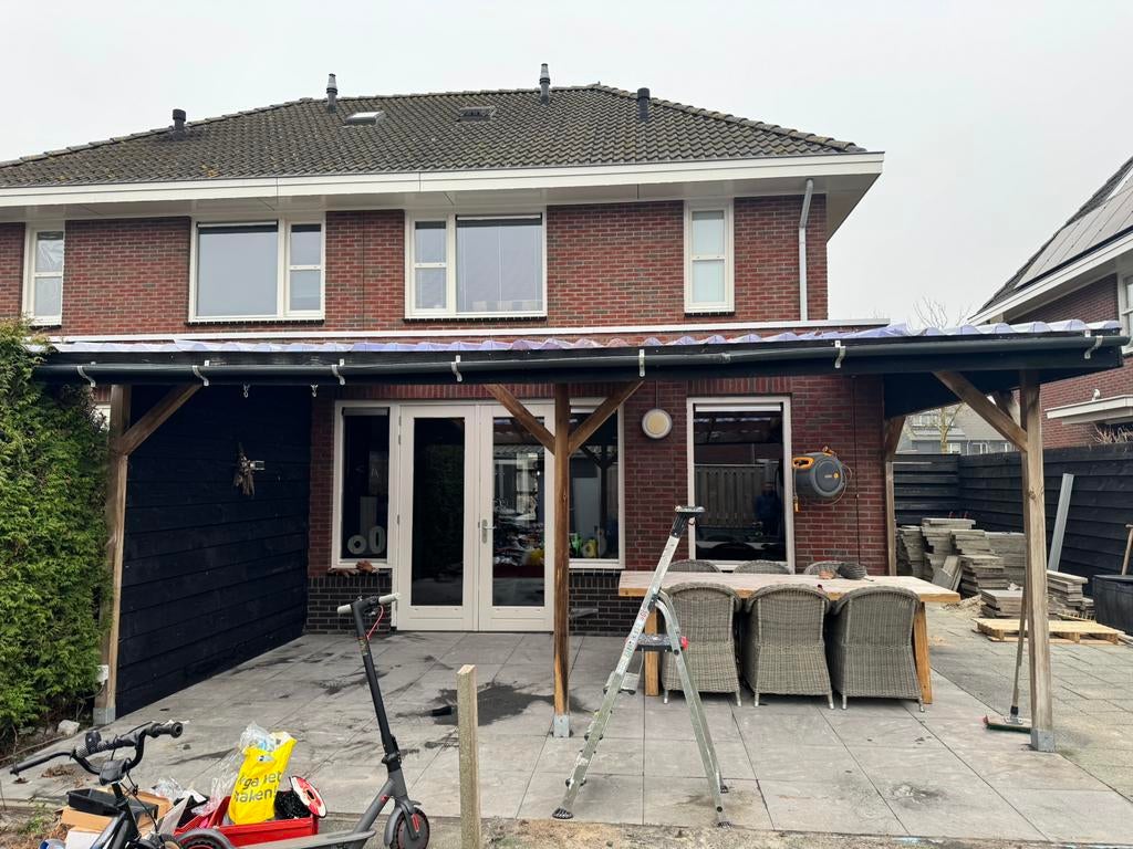 Veranda/overkapping, Ophalen, Zo goed als nieuw