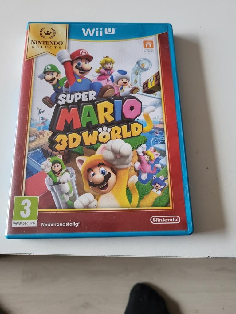 Wii u super mario 3d world, Spelcomputers en Games, Games | Nintendo Wii U, Ophalen of Verzenden