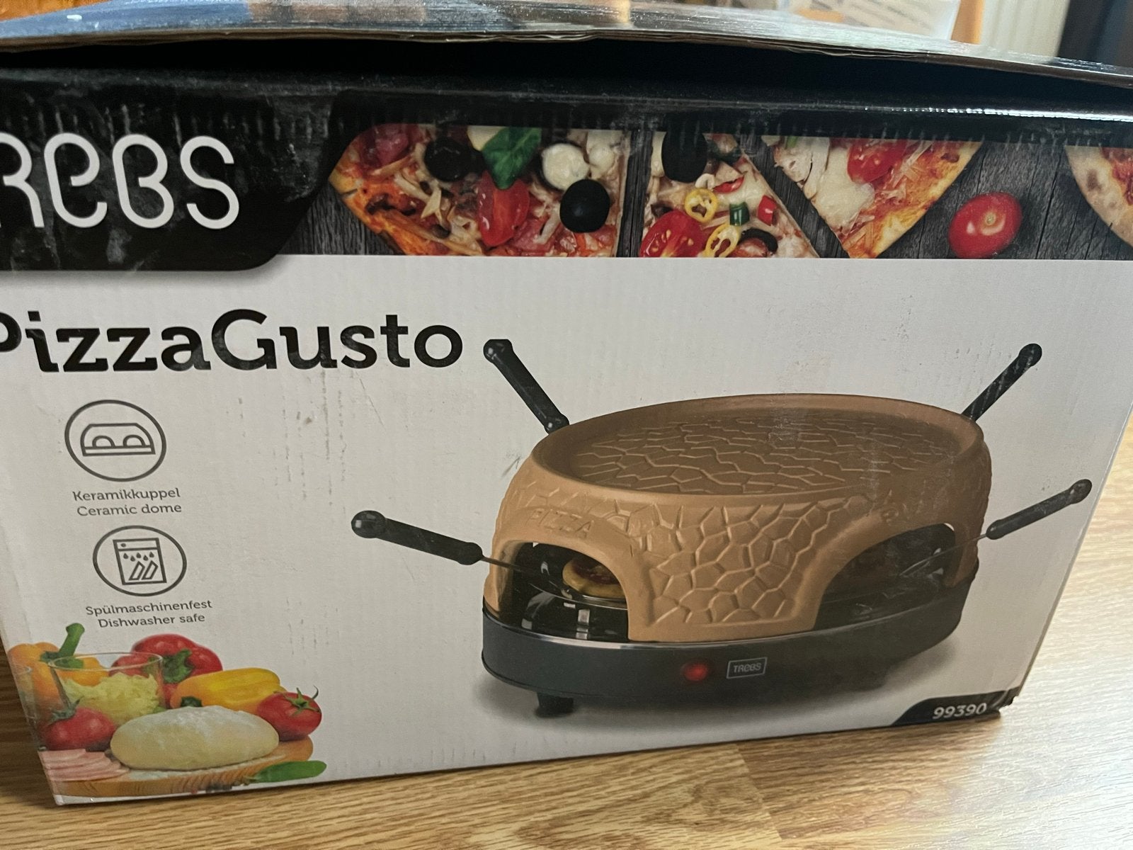 Nieuwe Trebs Pizza Gusto pizzaoven, Ophalen of Verzenden, Nieuw, Overige merken, Pizzaoven