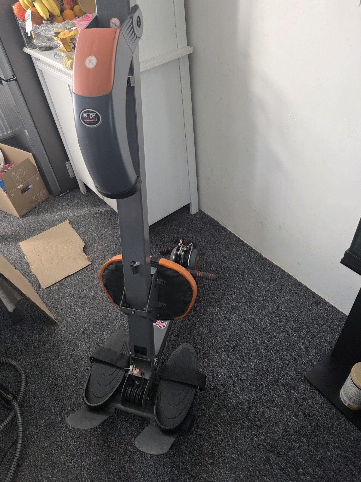 Body Sculpture Roeitrainer - Compact en Efficiënt, Ophalen, Gebruikt, Benen, Metaal