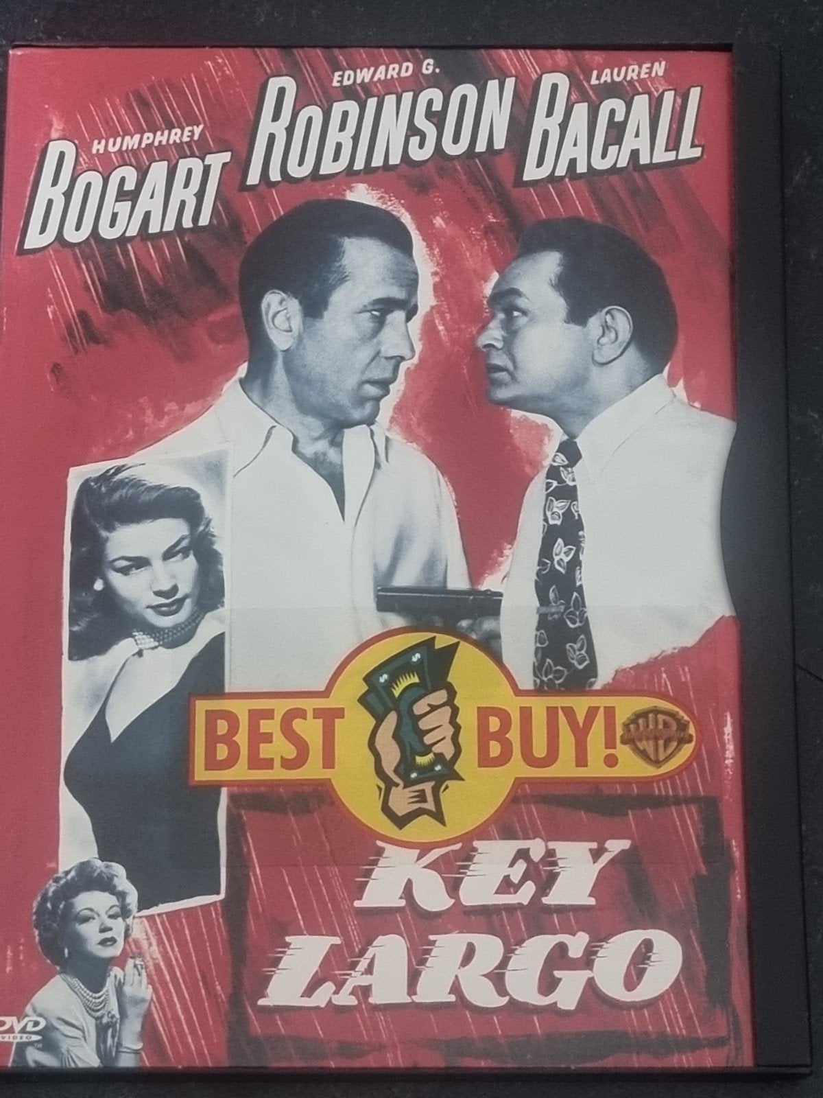 Key Largo DVD - Klassieke film met Humphrey Bogart, Engels, Inclusief doosje, Alle leeftijden, Italiaans