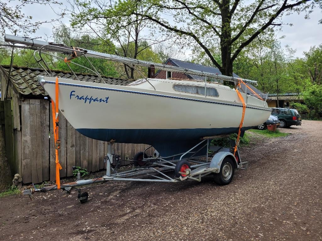 Te koop mooie Varianta 65, Watersport en Boten, Kajuitzeilboten en Zeiljachten, Ophalen, Gebruikt, Buitenboordmotor, Polyester