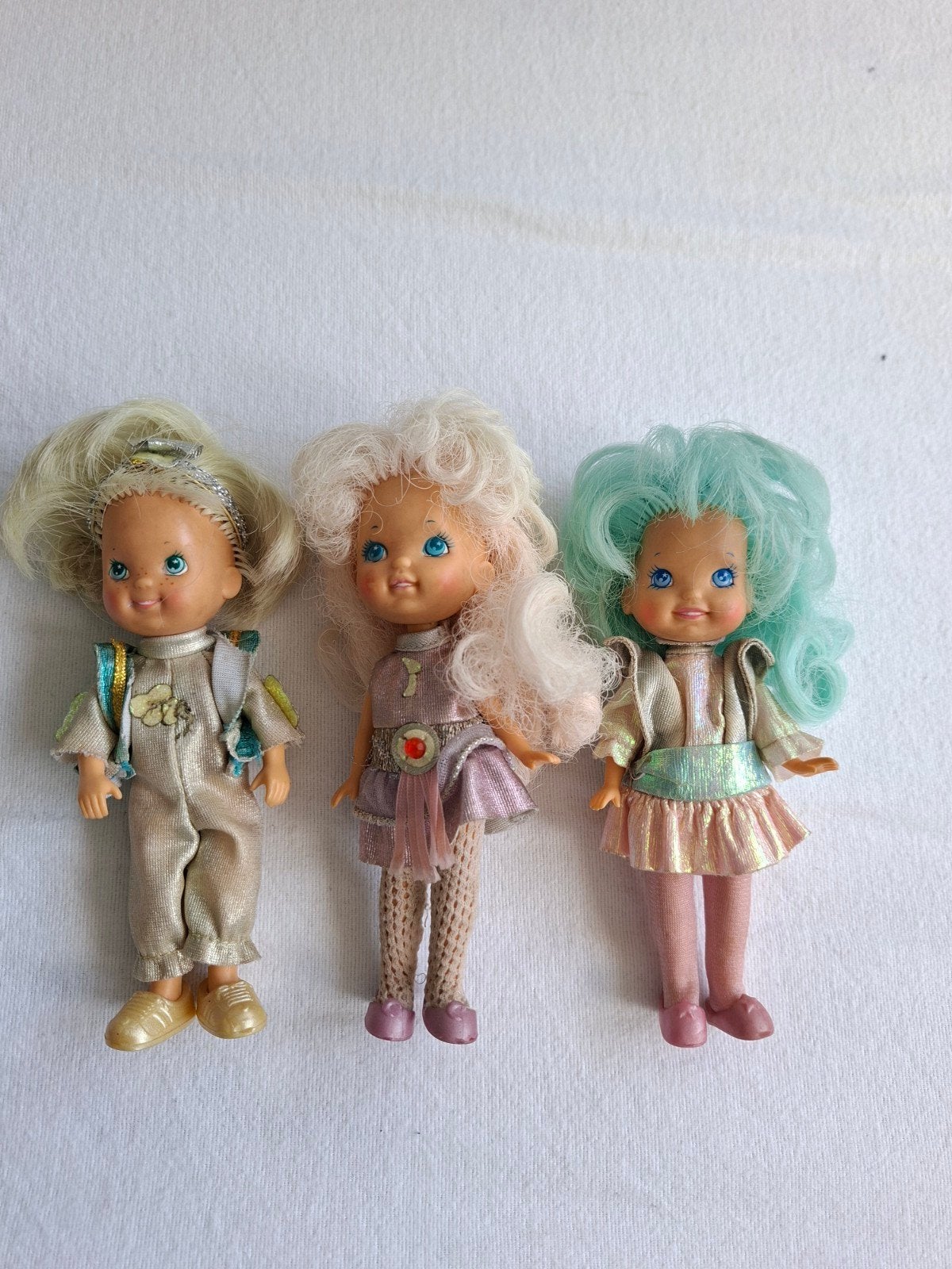 Vintage Moondreamers poppen - Geven licht in het donker, Kinderen en Baby's, Speelgoed | Poppen, Ophalen of Verzenden, Gebruikt