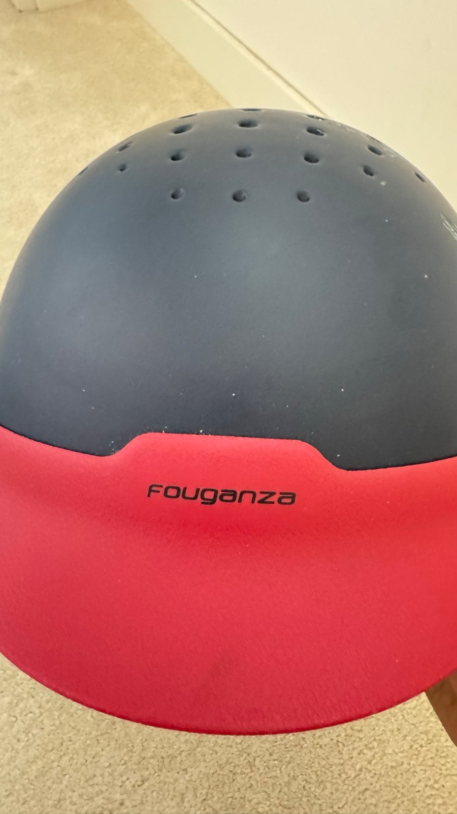Fouganza paardrijcap maat 48-50, Ophalen of Verzenden, Zo goed als nieuw