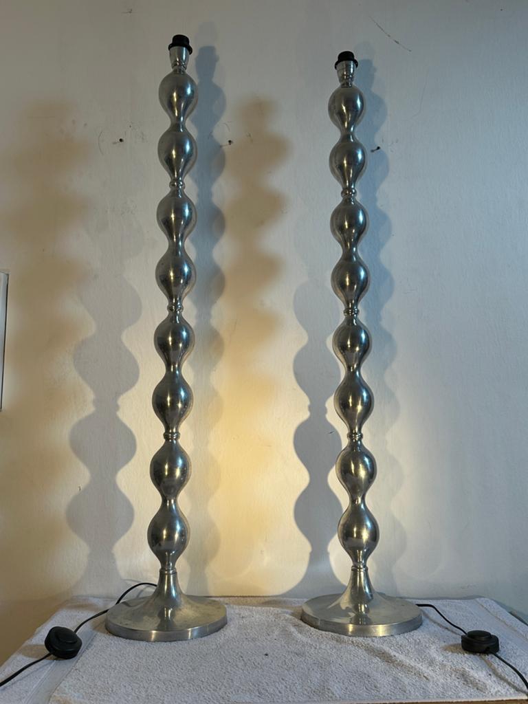 Grote vloerlampen in Eric Kuster stijl, Ophalen, Gebruikt, Metaal, 150 tot 200 cm