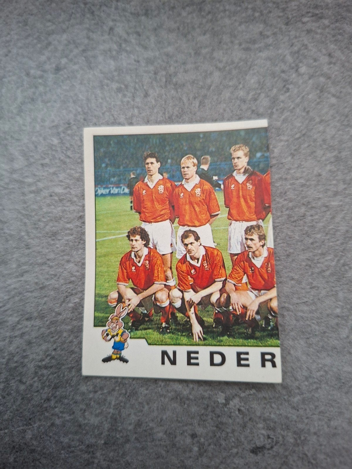 Panini sticker Euro 92 Zweden. Deel Nederlands elftal., Ophalen of Verzenden, Zo goed als nieuw, Sticker