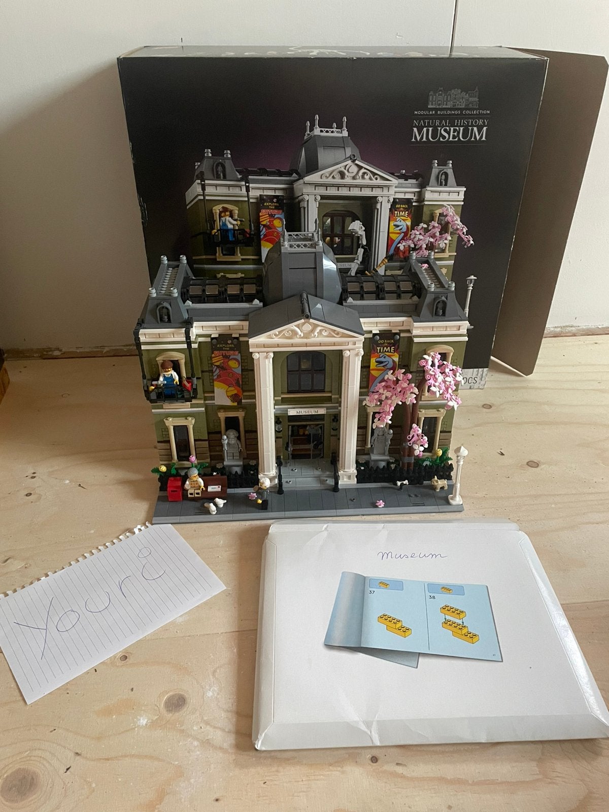 Lego 10326 naturel history museum, complete set., Ophalen, Lego, Complete set, Ideas