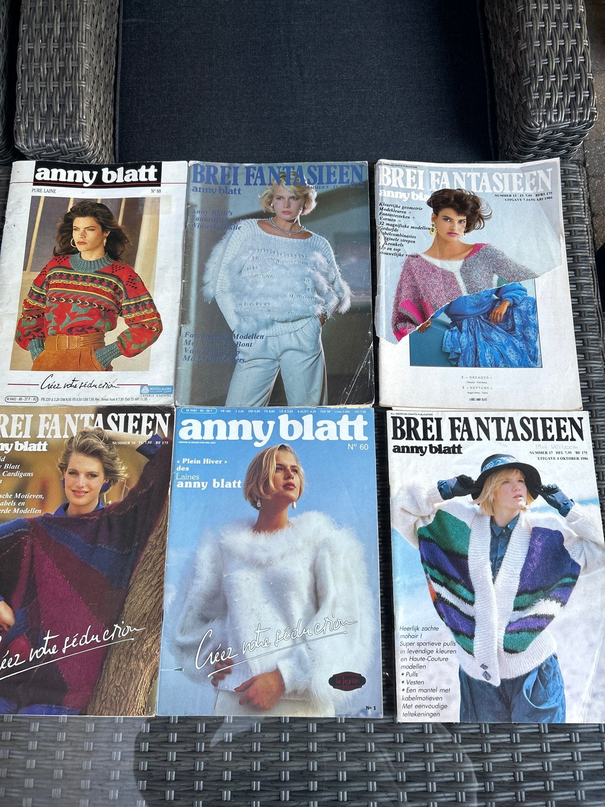 Anny Blatt Brei Fantasieën - Vintage Breipatronen, Ophalen of Verzenden, Gelezen, Overige typen