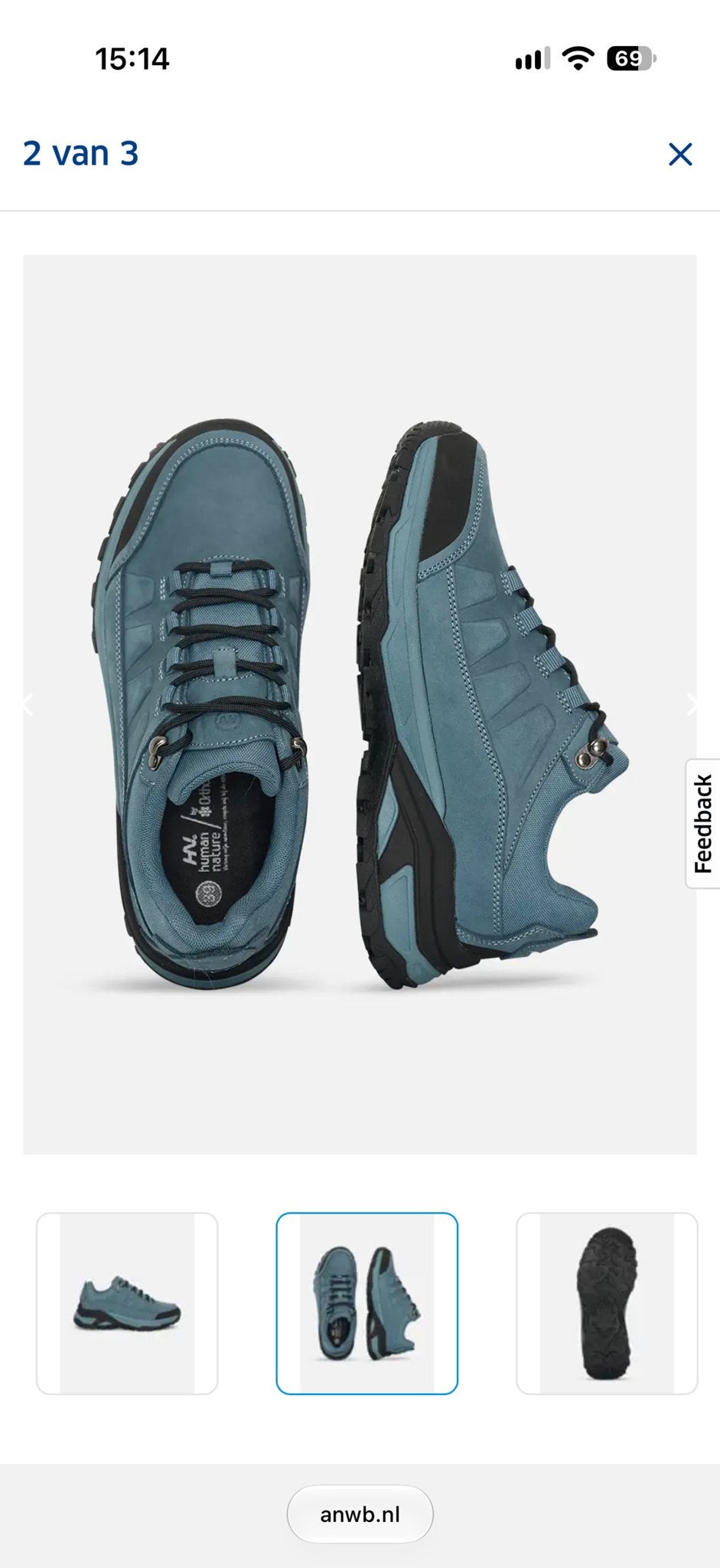 Thulia lage wandelschoenen dames - Maat 39, Ophalen of Verzenden, Zo goed als nieuw, Schoenen
