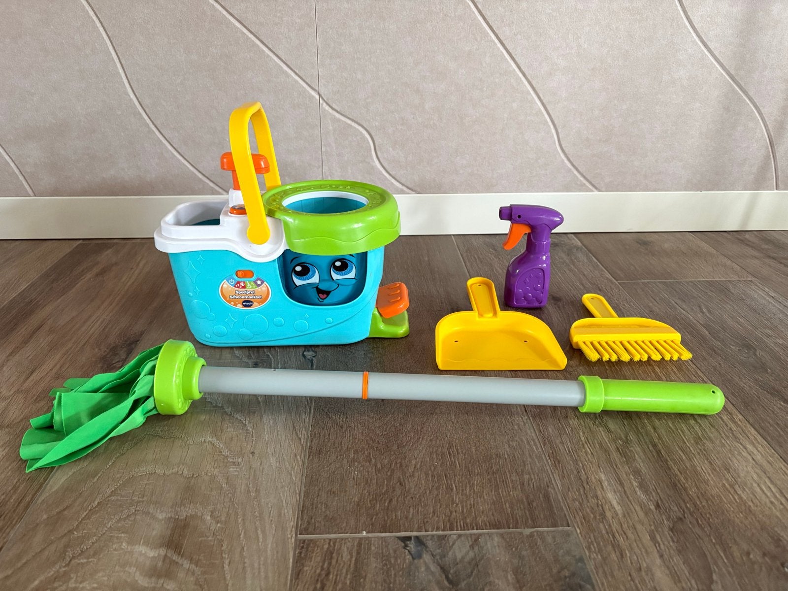 VTech Speelpret Schoonmaakset - Interactief Speelgoed, Ophalen, Zo goed als nieuw, Jongen of Meisje