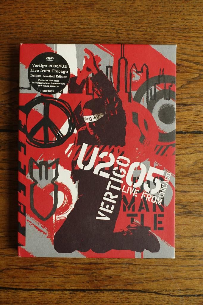 U2 - Vertigo ~ Live From Chicago 2005 / 2x DVD (als nieuw), Alle leeftijden, Ophalen of Verzenden, Zo goed als nieuw