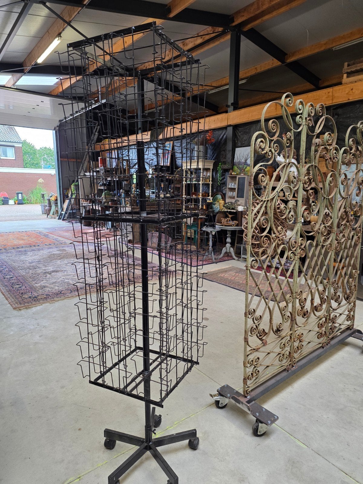 brocante kaartenmolen, Diversen, Ophalen, Gebruikt