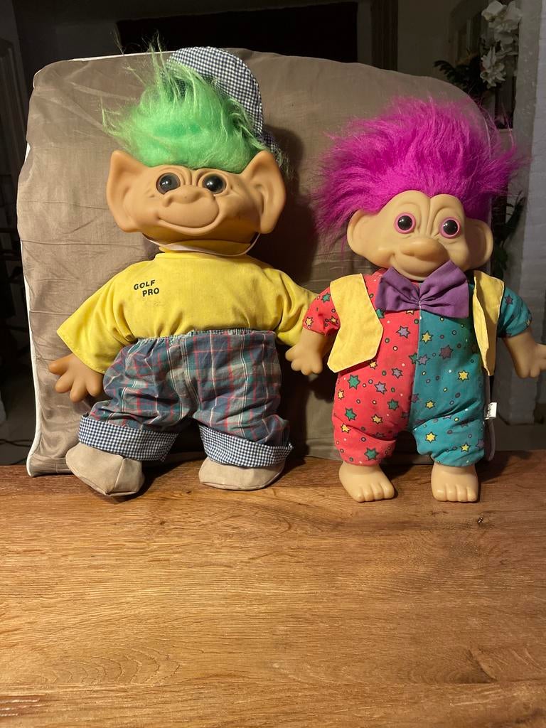 2 Trollen: Russ Golf Pro & Doll Jester Clown, Ophalen, Gebruikt, Overige typen